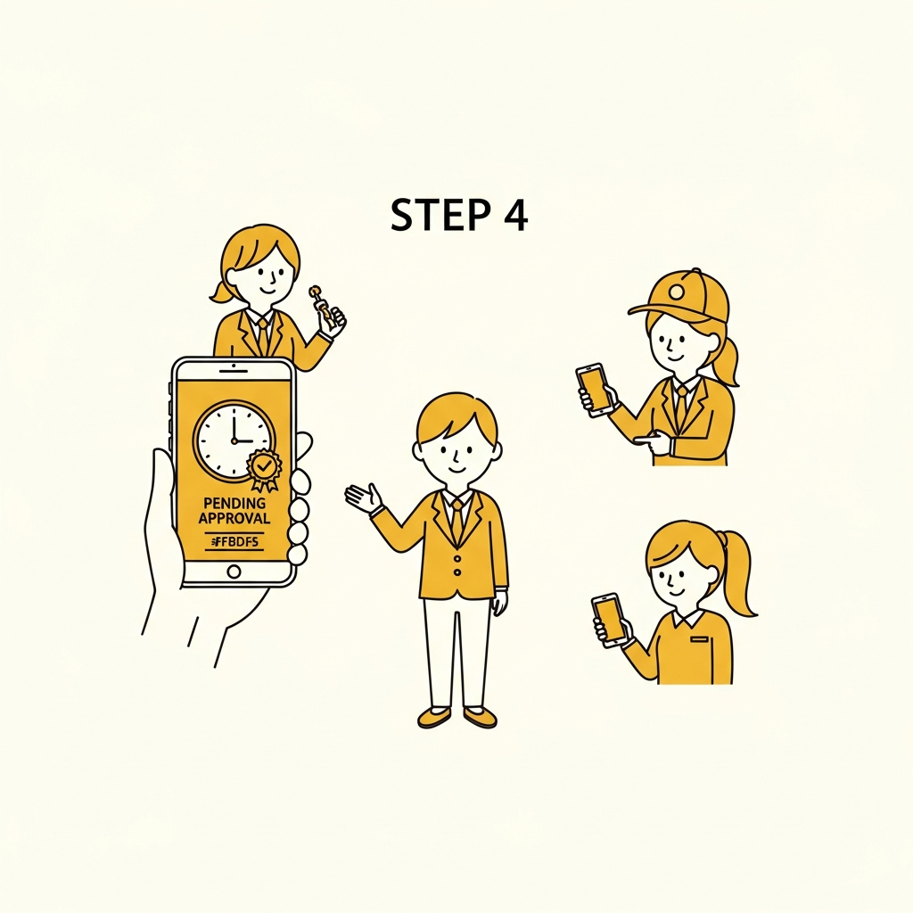 ララムーブ審査 アカウント有効化 登録手順STEP4